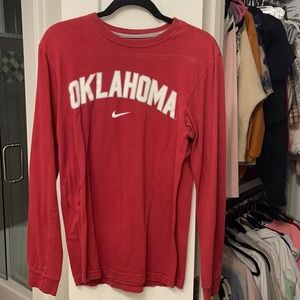 Nike Oklahoma University Long sleeve Shirt